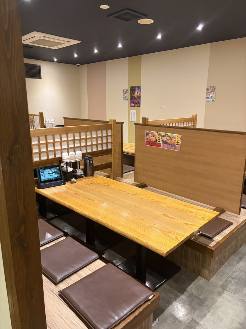 和風の個室（座布団席）